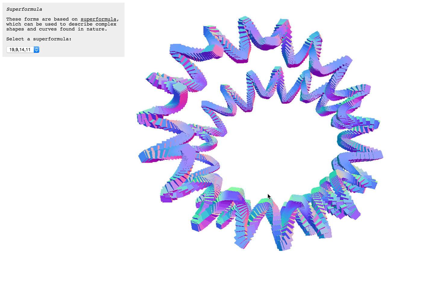 Shape variations